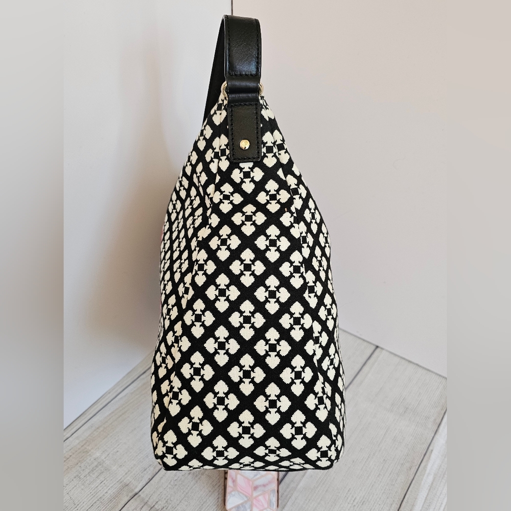 Kate Spade New York Classic Spade Mona Hobo Bag & Neda Wallet - Picture 4 of 16